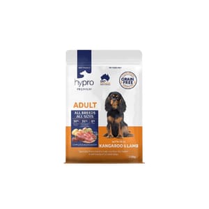 Hypro Hypro Premium 狗糧 成犬糧 袋鼠 + 羊味 2.5kg 5kg 正面圖