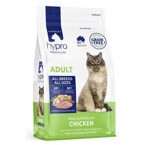 Hypro Hypro Premium 貓糧 成貓糧 雞肉味 9kg 9kg  正面圖