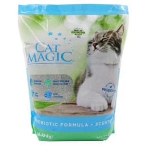 Cat Cat Magic 礦物貓砂 藍標-持久除臭 25lb 25lb 正面圖