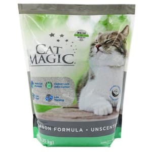 Cat Cat Magic 礦物貓砂 ⿊標-多貓控味  25lb 25lb  正面圖