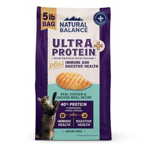 Natural Natural Balance 貓糧 超‧頂級系 免疫和消化健康 雞肉配方 5lb 5lb  正面圖