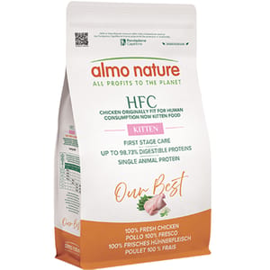 Almo Almo Nature HFC 幼貓糧 新鮮雞肉 1.2kg 2kg 正面圖