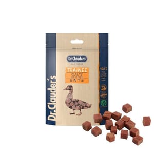 Dr.Clauder's Dr.Clauder's Trainee 貓狗小食 95%鴨肉粒小食 大粒 80g 80g  正面圖