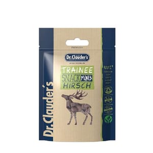Dr.Clauder's Dr.Clauder's Trainee 貓狗小食 95%鹿肉粒小食 小粒 50g 50g  正面圖