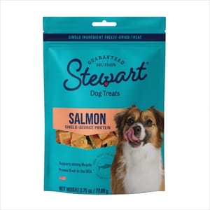 Stewart Stewart 狗零食 凍乾三文魚粒 2.75oz 75oz  正面圖