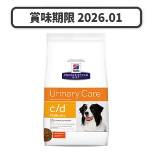 Hills Hills 處方糧 狗糧 c/d 泌尿系統護理配方 8.5lbs 5lb 正面圖