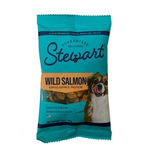 Stewart Stewart 狗零食 凍乾三文魚粒 0.5oz 試食裝 5oz  正面圖