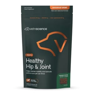 VetriScience VetriScience 犬用關節寶 關節補充咀嚼肉粒 60片/袋 雞肉味 犬用 正面圖