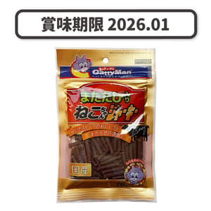 日本CattyMan 日本CattyMan 牛肉條棒 70g 70g 正面圖
