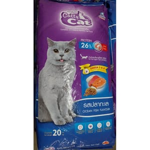 CATTY CATTY CAT 貓糧 成貓糧 營養配方 深海魚 20kg 20kg 正面圖