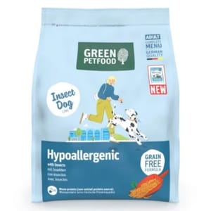 Green Green Petfood Insect Dog Hypoallergen 狗糧 蟲製防皮膚過敏配方 3kg 3kg 正面圖