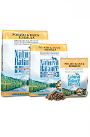 Natural Natural Balance雪山 狗糧 無縠物薯仔鴨配方 5lb 5lb 正面圖