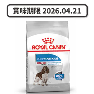 Royal Canin Royal Canin 狗糧 法國皇家狗糧 加護系列 中型犬體重控制加護配方 中型犬 體重控制加護配方 12kg 12kg 正面圖