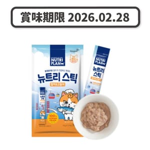 Nutriplan Nutriplan 貓肉泥 營養企劃 韓國肉泥餐包 鯖魚及吞拿魚 14g 5本 - 限時優惠 14g  正面圖