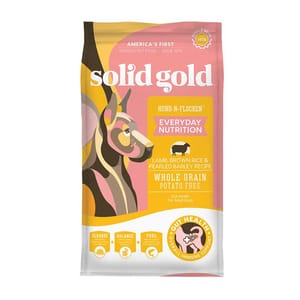 Solid Solid Gold 素力高 狗糧 成犬 羊肉配方 12lb 12lb 正面圖
