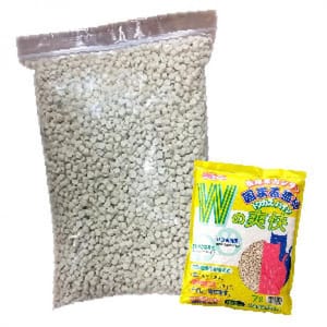 貓砂試用裝 貓砂試用裝 - W之爽快特強除臭 豆腐貓砂 圓片型 800g 正面圖