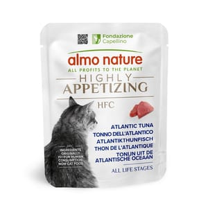 Almo Almo Nature HFC Highly Appetizing 開胃精萃鮮燉包 大西洋吞拿魚 50g 50g 正面圖