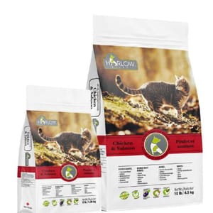 Harlow Harlow Blend 楓葉 雞肉,三文魚,蔬果全貓乾糧 3lb 3lb 正面圖
