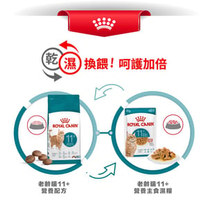Royal Canin Royal Canin 貓糧 法國皇家貓糧 FHN 老齡貓11+ 營養配方 2kg 2kg  正面圖