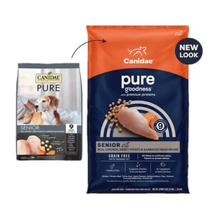 CANIDAE CANIDAE 咖比 狗糧 PURE 無穀物老年犬配方 24lb 24lb 正面圖