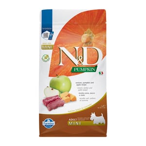 Farmina Farmina N&D 狗糧 南瓜無穀系列 鹿肉蘋果 細粒 2kg 2kg 正面圖