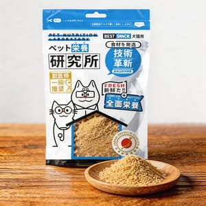 Pet Pet Lab 嚴選貓狗零食 凍乾小食 深海鱈魚粉 50g 50g  正面圖