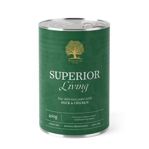 Essential Essential Foods 易膳 狗罐頭 主食罐 完美品質生活 Superior Living 400g 400g 正面圖