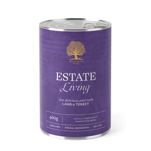 Essential Essential Foods 易膳 狗罐頭 主食罐 完美狀態生活 Estate Living 400g 400g 正面圖