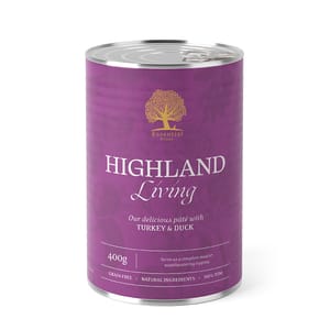 Essential Essential Foods 易膳 狗罐頭 主食罐 完美高原生活 Highland Living 400g 400g 正面圖