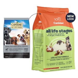 CANIDAE CANIDAE 咖比 狗糧 life stages 老年及體重控制配方 30lb 30lb 正面圖