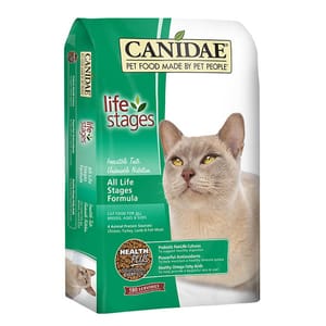 CANIDAE CANIDAE 咖比 貓糧 life stages 原味配方乾貓糧  4lb 綠色 4lb  正面圖