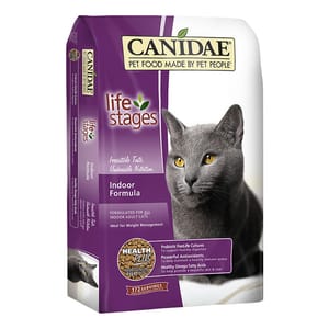 CANIDAE CANIDAE 咖比 貓糧 life stages 室內貓配方乾貓糧 4lb 紫色 4lb  正面圖