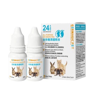 Germagic Germagic 貓犬用 全效養潤護眼液 10ml x 2 10ml 貓犬用 正面圖