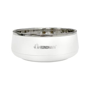 HUNDHAVN HUNDHAVN 犬用 防打翻不銹鋼寵物單狗碗  顔色隨機  犬用 正面圖