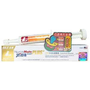 NurseMate NurseMate 奶滋味 金裝PLUS 牛初乳營養膏 15ml 15ml 貓犬用 正面圖