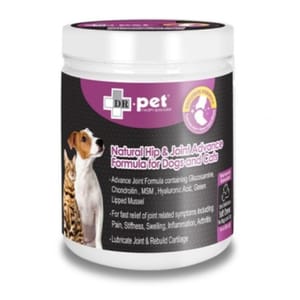 DR.pet Natural Hip & Joint Advance Formula Soft Chews 120ct for Dogs & Cats