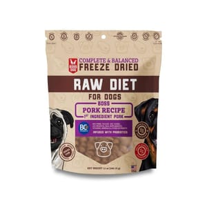Boss Dog 犬用主食凍乾 豬肉配方 12oz (02414) 狗狗 狗糧 寵物用品速遞