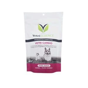 VetriScience Vetri Cardio for Dogs & Cats 45 Bite-Sized Chews pet shop