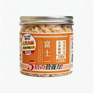 富士一 凍乾小食 脫水雞絲 中罐 100g (貓犬用) 貓零食 寵物零食 富士一 寵物用品速遞
