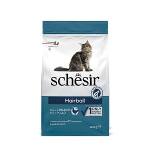 Schesir Natural Hairball Control Cat Food 1.5kg pet shop