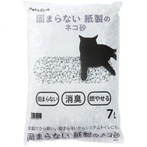 日本Pet's 日本Pet's One強力除臭再生紙砂 7L 7L 正面圖