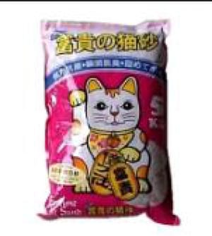 富貴貓砂 富貴貓砂 茉莉花香幼條砂 正面圖