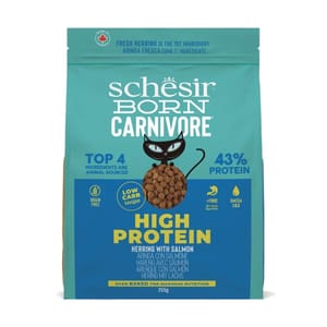 Schesir Cat Food Adult Grain-Free High Protein Herring & Salmon 255g pet shop