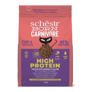 Schesir Cat Food Adult Grain-Free High Protein Chicken & Herring 1.25kg pet shop