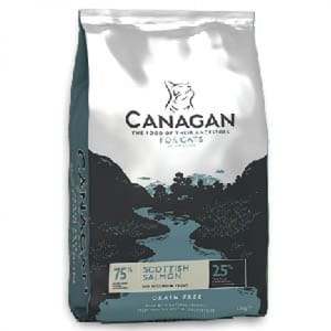 CANAGAN原之選 CANAGAN原之選 貓糧 無穀物全貓糧 蘇格蘭三文魚 1.5kg 5kg 正面圖