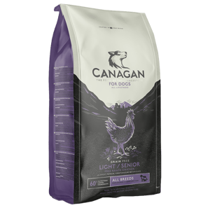 CANAGAN原之選 CANAGAN原之選 狗糧 無穀物老狗糧 走地雞 標準粒 減重可用 6kg 6kg 正面圖