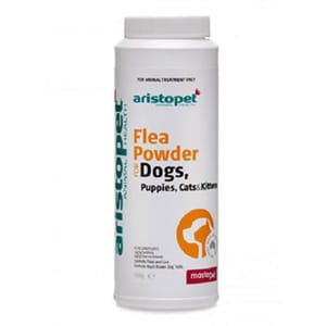 Aristopet澳洲 Aristopet澳洲 寵物殺蝨乾洗粉 AP Flea Powder 100g AF262 100g 貓犬用 正面圖