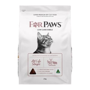 For Paws 賦寶 貓乾糧 低碳水 森林配方 71%袋鼠+野豬+鹿 2kg (FP_P) 貓糧 貓乾糧 其他 寵物用品速遞