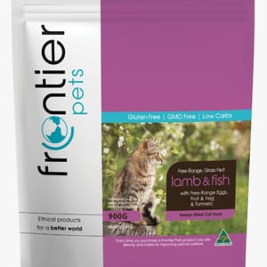 其他 Frontier 凍乾貓糧 低敏原肉 三文魚草飼羊 300g (FR_C_FL_S)
