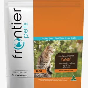 其他 Frontier 凍乾貓糧 低敏原肉 草飼牛 900g (FR_C_B_L)